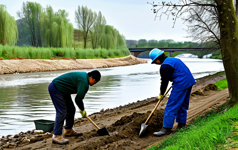 하천 생태계 복원 참여를 위한 협력 네트워크 구축 - Community River Cleanup**
"A diverse group of people, fully clothed in appropriate attire, particip... 하천 생태계 복원 참여를 위한 협력 네트워크 구축 - Community River Cleanup**
"A diverse group of people, fully clothed in appropriate attire, particip...