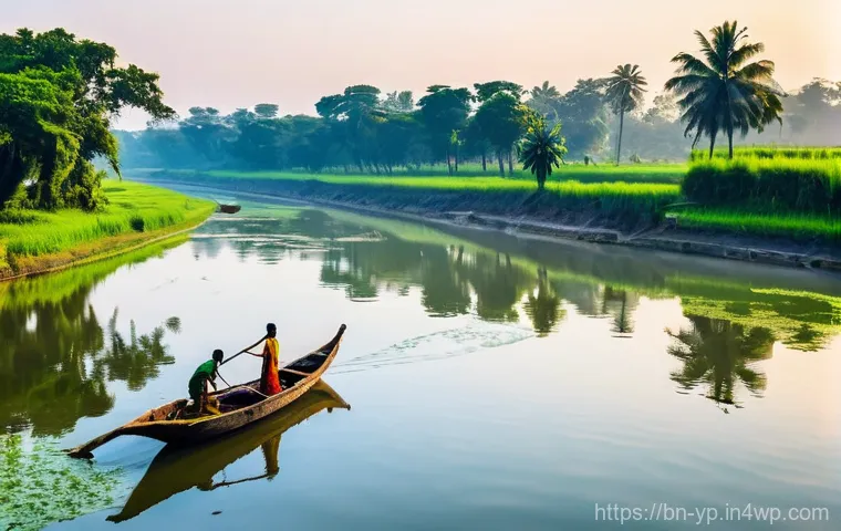 하천 생태계 복원 참여의 장기적 목표 설정 - **Community River Revival in Bengal:** A vibrant, realistic photograph capturing a diverse group of ... 하천 생태계 복원 참여의 장기적 목표 설정 - **Community River Revival in Bengal:** A vibrant, realistic photograph capturing a diverse group of ...