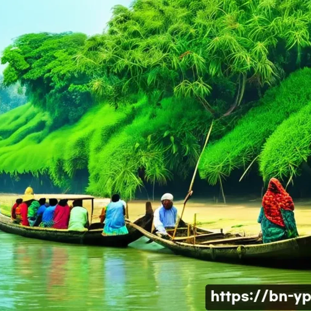 하천 생태계 복원 사업의 성과 및 지속 가능성 분석 - **Prompt for "Nostalgic River Past":**
"A vibrant, picturesque scene of a wide, full-flowing riv...