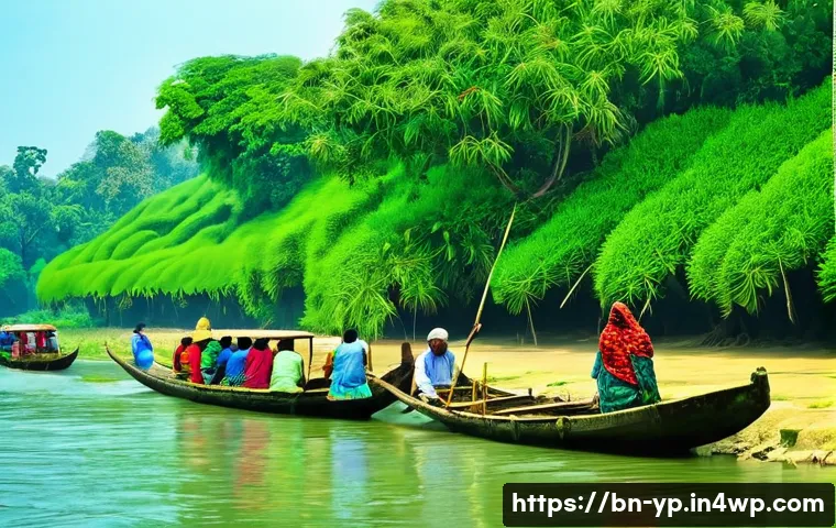 하천 생태계 복원 사업의 성과 및 지속 가능성 분석 - **Prompt for "Nostalgic River Past":**
"A vibrant, picturesque scene of a wide, full-flowing riv...